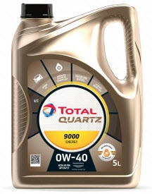OLEJ TOTAL QUARTZ 9000 0W40 ENERGY   5L 2195283 TOTAL